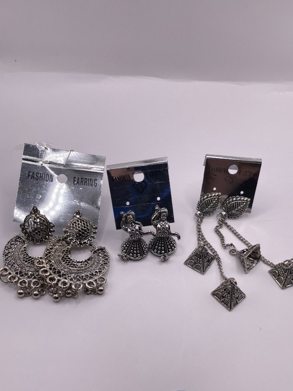 Earrings from India - Set of 3 Brand New Pairs